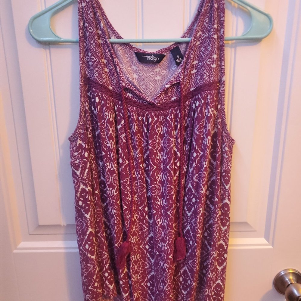 Purple tank top